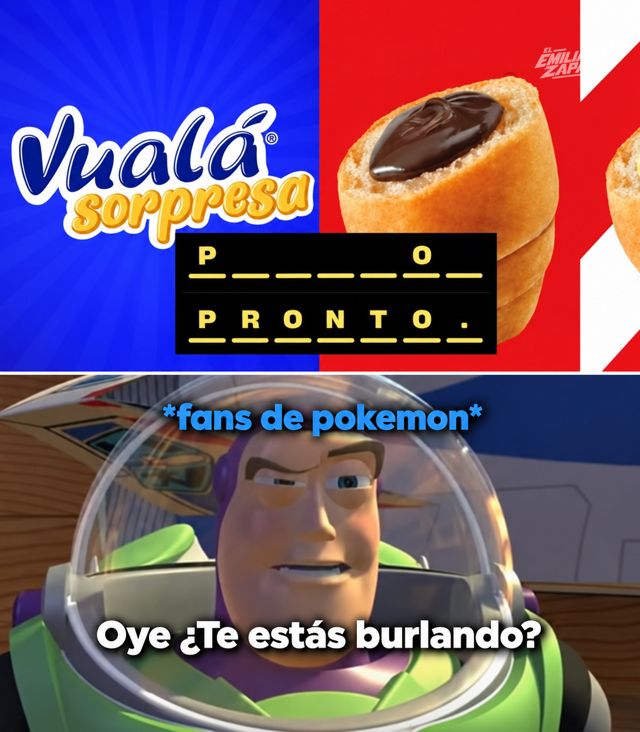 Vualá jugó al ahorcado, los fans soñaron con Pokémon y la palabra era "PRONTO"